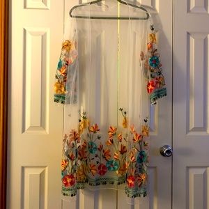 SHEIN Floral Kimono XL